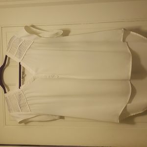 Black Rainn White Tunic Blouse